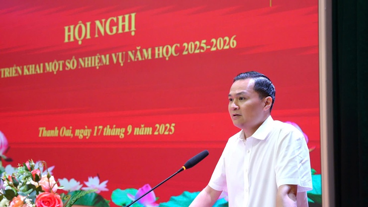 Thanh Oai triển khai một số nhiệm vụ năm học 2025-2026- Ảnh 6.