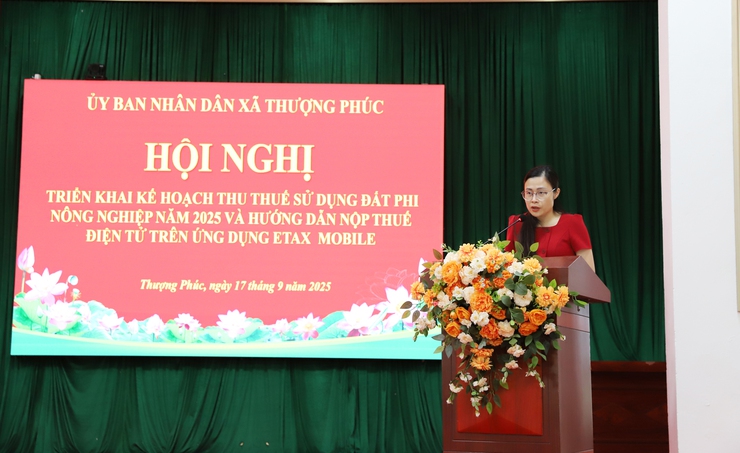 UBND xã Thượng Phúc triển khai kế hoạch thu thuế sử dụng đất phi nông nghiệp năm 2025 và hướng dẫn nộp thuế điện tử trên ứng dụng Etax Mobile- Ảnh 2.