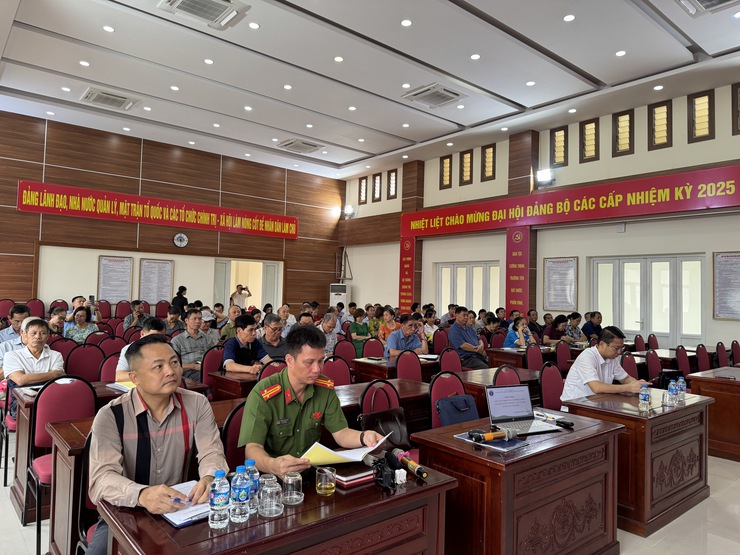 Hội nghị tập huấn, tuyên truyền phòng chống mua bán người năm 2025 tại phường Phú Thượng- Ảnh 1.