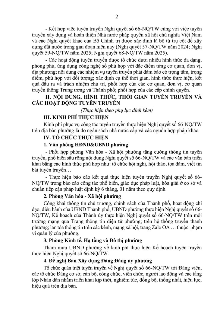 Kế hoạch số 76/KH-UBND ngày 17/9/2025 của UBND phường Bạch Mai- Ảnh 2.