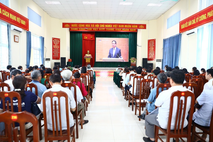 Hội nghị toàn quốc quán triệt, triển khai thực hiện 4 Nghị quyết của Bộ Chính trị- Ảnh 1.