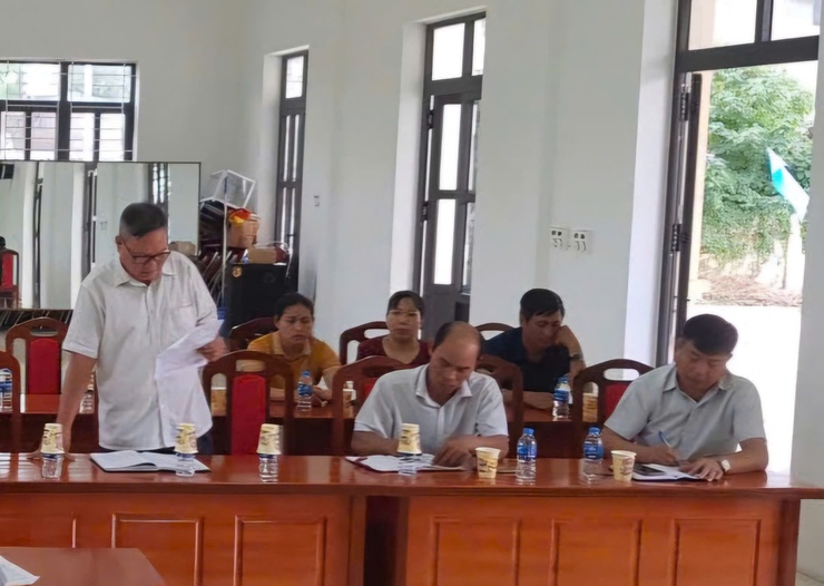 CHỦ TỊCH UBND XÃ NỘI BÀI HỒ VIỆT HÙNG LÀM VIỆC VỚI THÔN ĐÔNG VÀ THÔN ĐOÀI- Ảnh 8.
