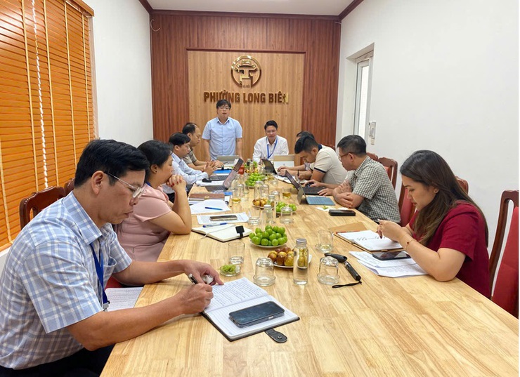 Thường trực Hội đồng nhân dân phường Giám sát việc tiếp công dân, giải quyết khiếu nại, tố cáo của công dân và việc giải quyết kiến nghị cử tri của Ủy ban nhân dân phường Long Biên- Ảnh 1.