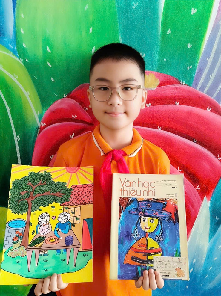 Lê Vũ Anh Duy - cậu học trò say mê học tập thành tích không ngừng nâng cao- Ảnh 1.