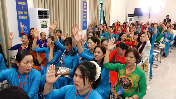 Phụ nữ xã Bình Minh đoàn kết, sáng tạo, xây dựng quê hương xanh, văn minh, hiện đại, nhân dân hạnh phúc.- Ảnh 8.