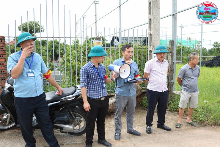 CƯỠNG CHẾ CÁC CÔNG TRÌNH VI PHẠM TRÊN ĐỊA BÀN XÃ HƯNG ĐẠO- Ảnh 5.