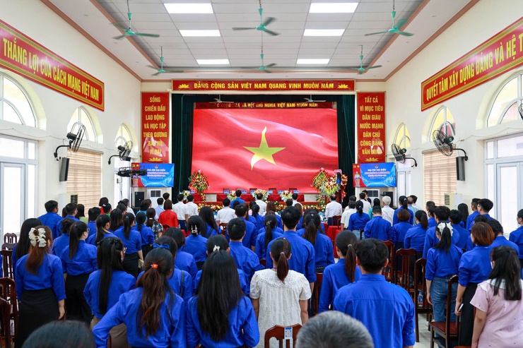 Đại hội đại biểu đoàn TNCS Hồ Chí Minh xã Ứng Thiên lần thứ Nhất, nhiệm kỳ 2025-2030- Ảnh 16.
