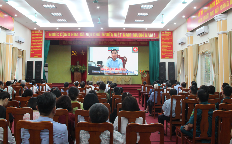 ĐẢNG ỦY XÃ THẠCH THẤT: HỌC TẬP, QUÁN TRIỆT, TUYÊN TRUYỀN TRIỂN KHAI THỰC HIỆN NGHỊ QUYẾT ĐẠI HỘI ĐẢNG BỘ XÃ LẦN THỨ I, NHIỆM KỲ 2025 – 2030- Ảnh 2.