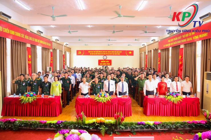 Hội Cựu Chiến binh xã Kiều Phú tổ chức thành công Đại hội đại biểu lần thứ VIII, nhiệm kỳ 2025 – 2030.- Ảnh 1.