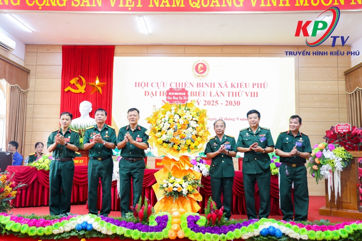 Hội Cựu Chiến binh xã Kiều Phú tổ chức thành công Đại hội đại biểu lần thứ VIII, nhiệm kỳ 2025 – 2030.- Ảnh 2.