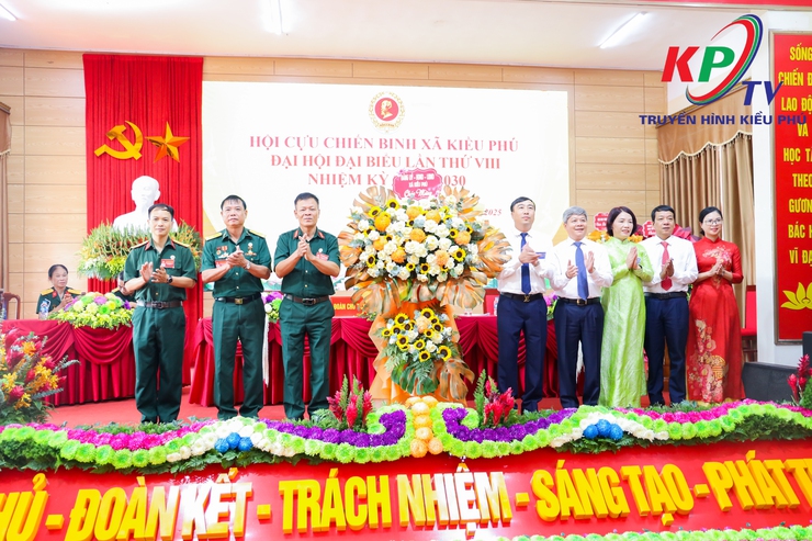 Hội Cựu Chiến binh xã Kiều Phú tổ chức thành công Đại hội đại biểu lần thứ VIII, nhiệm kỳ 2025 – 2030.- Ảnh 3.