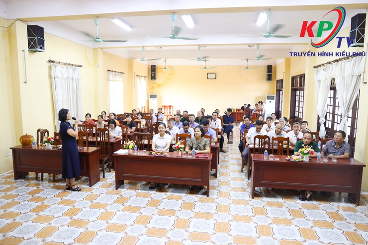 Trạm y tế xã Kiều Phú tổ chức hội nghị truyền thông, tập huấn nâng cao kiến thức chăm sóc sức khỏe tâm thần cộng đồng- Ảnh 2.