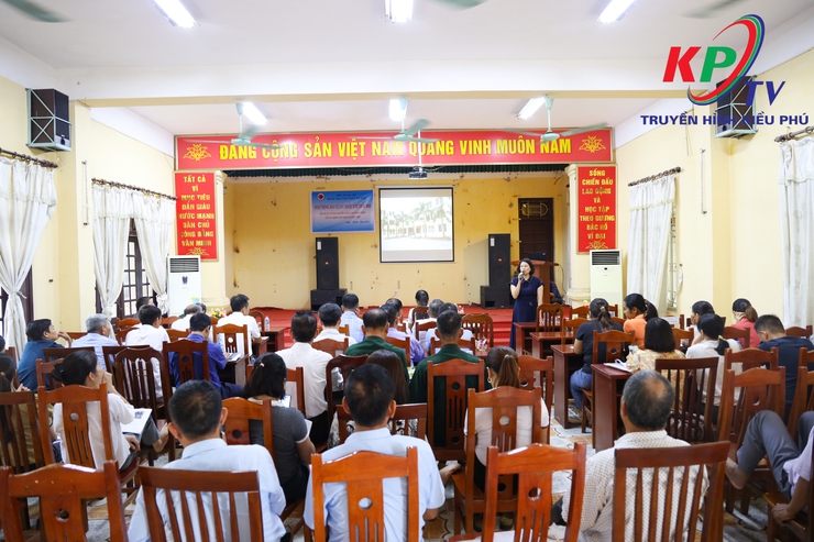 Trạm y tế xã Kiều Phú tổ chức hội nghị truyền thông, tập huấn nâng cao kiến thức chăm sóc sức khỏe tâm thần cộng đồng- Ảnh 1.