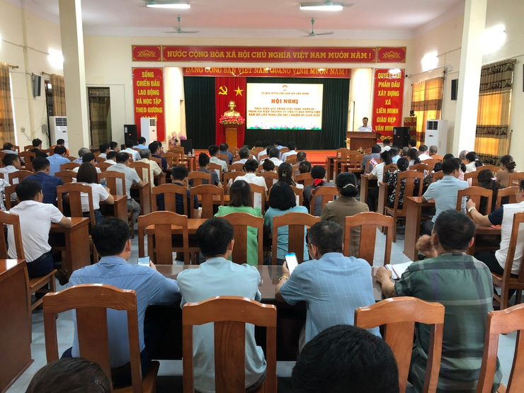 Hiệp thương Ủy viên UBMTTQ Việt Nam xã Liên Minh lần thứ I, nhiệm kỳ 2025-2030- Ảnh 1.