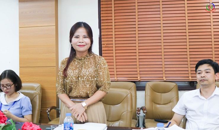 UBND xã Quốc Oai làm việc với Phòng Văn hóa – Xã hội về kết quả thực hiện nhiệm vụ 9 tháng đầu năm 2025- Ảnh 2.