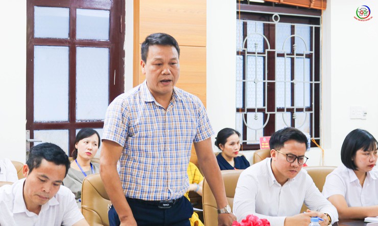 UBND xã Quốc Oai làm việc với Phòng Văn hóa – Xã hội về kết quả thực hiện nhiệm vụ 9 tháng đầu năm 2025- Ảnh 3.