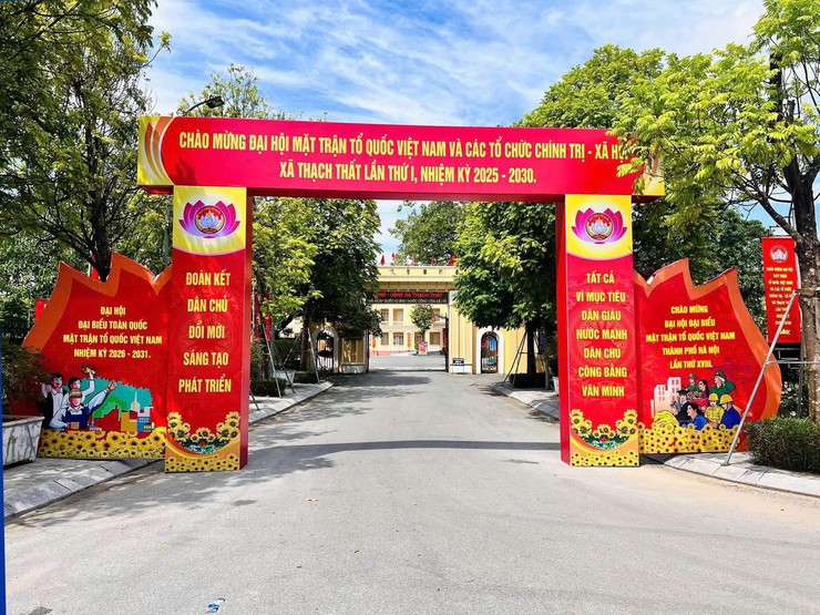 HƯỚNG TỚI ĐẠI HỘI ĐẠI BIỂU MTTQ VIỆT NAM XÃ THẠCH THẤT LẦN THỨ I, NHIỆM KỲ 2025 – 2030- Ảnh 1.
