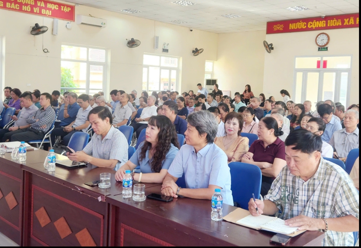Đảng ủy phường Giảng Võ quán triệt Nghị quyết Đại hội Đảng bộ phường lần thứ I, khơi dậy ý chí hành động trong toàn Đảng bộ- Ảnh 3.