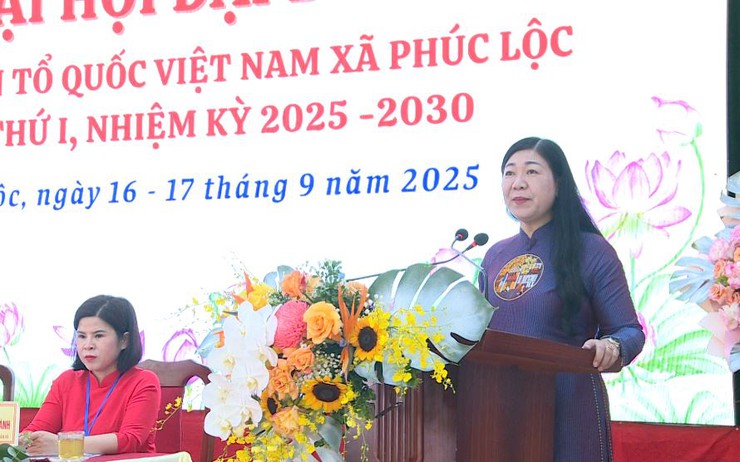 Đại hội Mặt trận Tổ quốc Việt Nam xã Phúc Lộc lần thứ I,

nhiệm kỳ 2025-2030 thành công tốt đẹp- Ảnh 4.