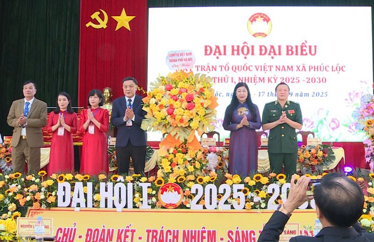 Đại hội Mặt trận Tổ quốc Việt Nam xã Phúc Lộc lần thứ I,

nhiệm kỳ 2025-2030 thành công tốt đẹp- Ảnh 3.