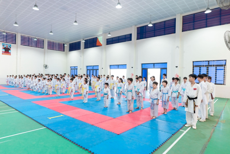 Võ đường Karate Long Hà tổ chức Thi nâng đai lần thứ 2 năm 2025- Ảnh 13.