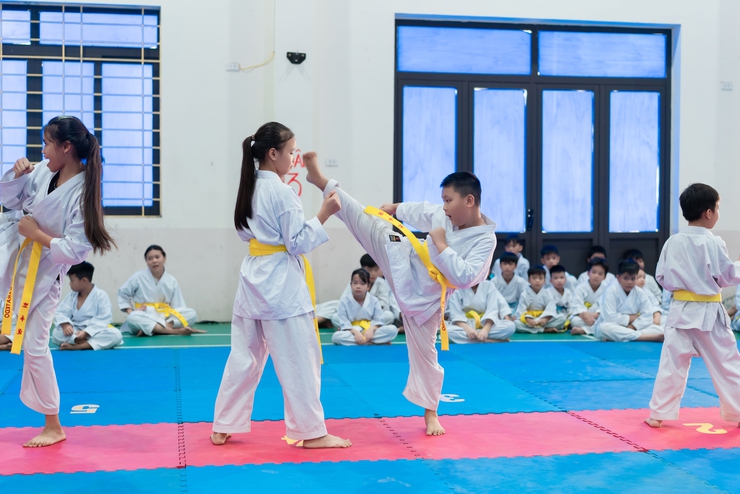Võ đường Karate Long Hà tổ chức Thi nâng đai lần thứ 2 năm 2025- Ảnh 14.