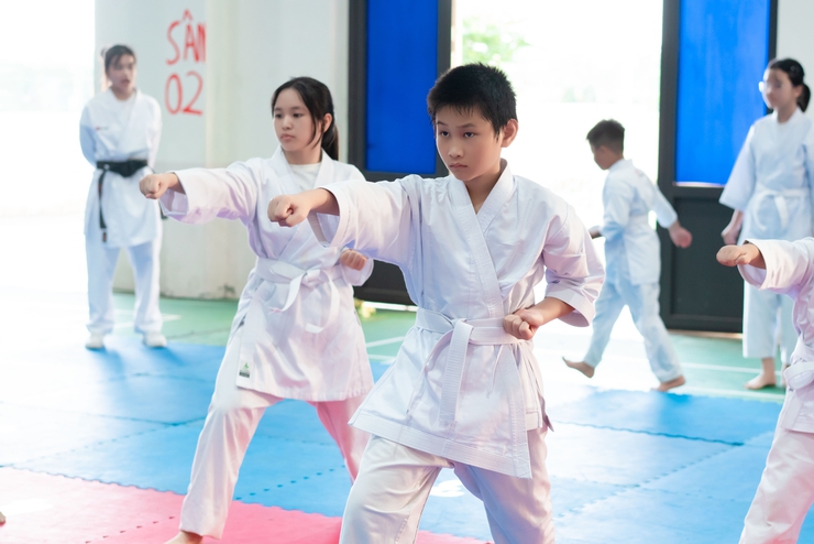 Võ đường Karate Long Hà tổ chức Thi nâng đai lần thứ 2 năm 2025- Ảnh 15.
