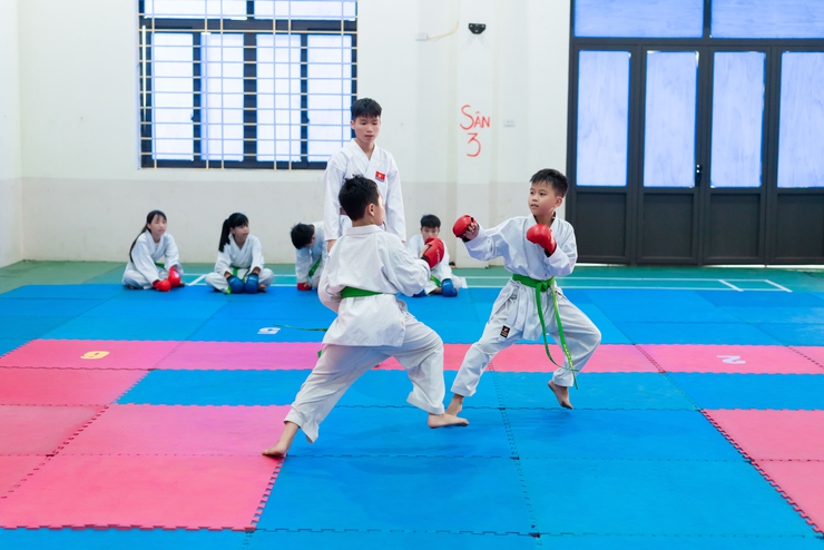 Võ đường Karate Long Hà tổ chức Thi nâng đai lần thứ 2 năm 2025- Ảnh 11.