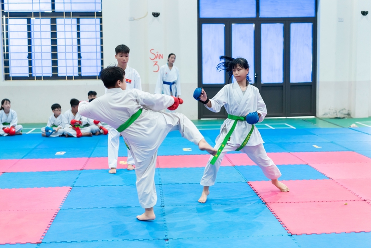 Võ đường Karate Long Hà tổ chức Thi nâng đai lần thứ 2 năm 2025- Ảnh 8.
