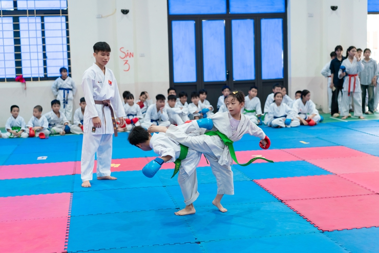Võ đường Karate Long Hà tổ chức Thi nâng đai lần thứ 2 năm 2025- Ảnh 9.
