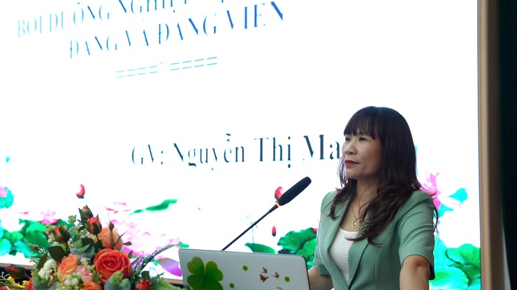 Bồi dưỡng nghiệp vụ công tác Đảng và đảng viên năm 2025- Ảnh 4.