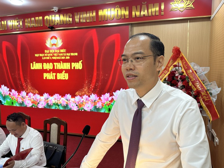 Đại hội đại biểu Uỷ ban Mặt trận tổ quốc Việt Nam xã Đại Thanh: Khơi dậy tinh thần yêu nước, sáng tạo, góp phần xây dựng xã Đại Thanh giàu đẹp, văn minh- Ảnh 5.