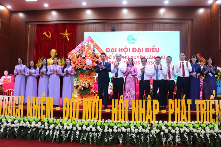 Đại hội đại biểu phụ nữ xã Phú Xuyên lần thứ I, nhiệm kỳ 2025-2030- Ảnh 2.