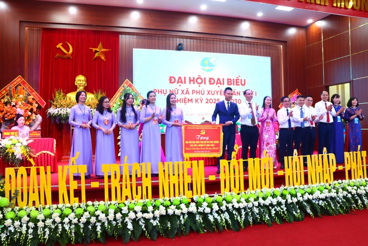 Đại hội đại biểu phụ nữ xã Phú Xuyên lần thứ I, nhiệm kỳ 2025-2030- Ảnh 3.