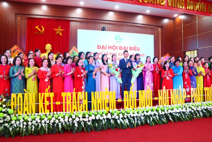Đại hội đại biểu phụ nữ xã Phú Xuyên lần thứ I, nhiệm kỳ 2025-2030- Ảnh 8.
