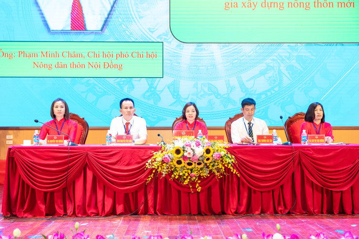 Đại hội đại biểu Hội Nông dân xã Quang Minh nhiệm kỳ 2025-2030: Phát huy vai trò chủ thể của nông dân trong xây dựng nông nghiệp sinh thái, nông thôn hiện đại, nông dân văn minh- Ảnh 3.