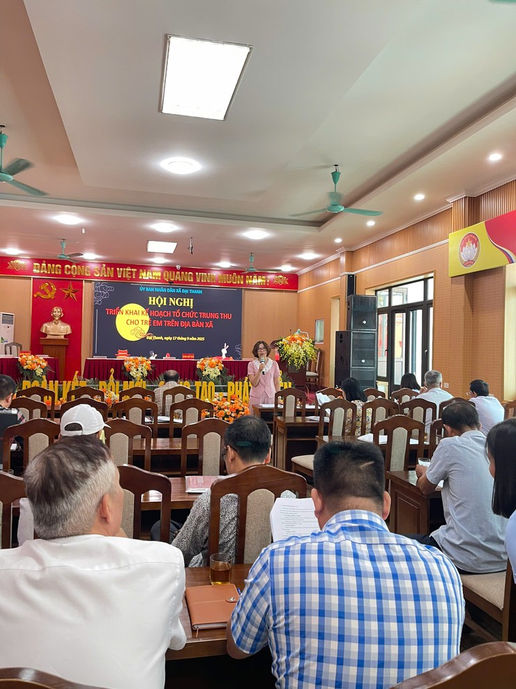 Xã Đại Thanh: Triển khai Kế hoạch tổ chức Tết Trung thu 2025 cho trẻ em trên địa bàn xã- Ảnh 1.