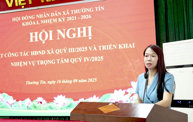 HĐND xã Thường Tín triển khai nhiệm vụ quý IV năm 2025.- Ảnh 3.