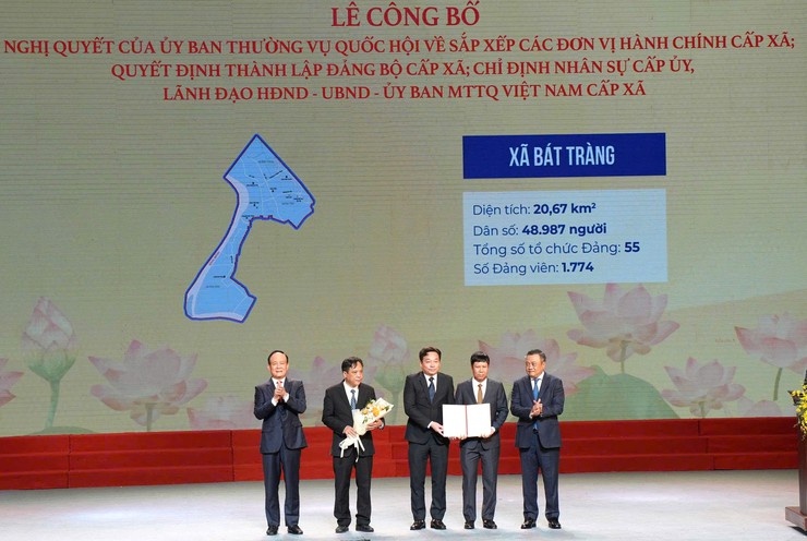 Bát Tràng vận hành mô hình chính quyền địa phương 2 cấp hiệu quả- Ảnh 1.