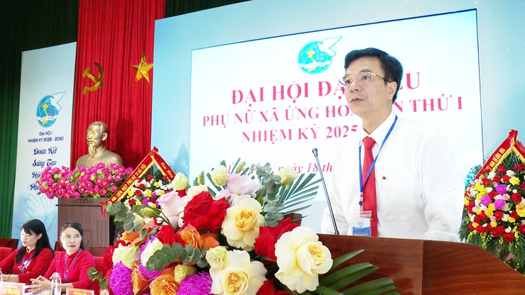 Đại hội đại biểu Hội LHPN xã Ứng Hoà: dấu mốc phát triển mới của phong trào phụ nữ và công tác hội xã Ứng Hòa trong giai đoạn mới.- Ảnh 3.
