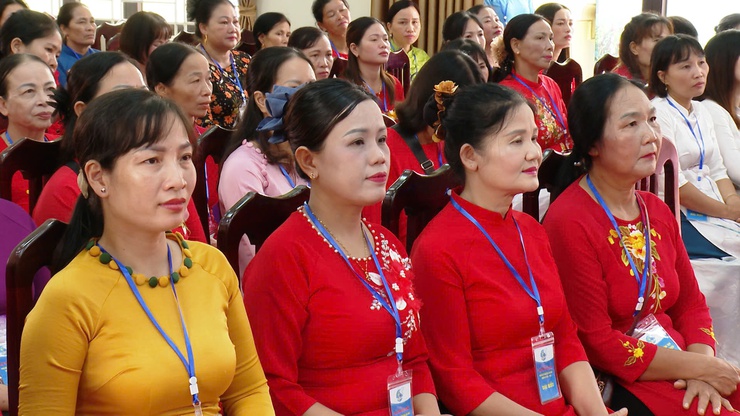 Đại hội đại biểu Hội LHPN xã Ứng Hoà: dấu mốc phát triển mới của phong trào phụ nữ và công tác hội xã Ứng Hòa trong giai đoạn mới.- Ảnh 17.