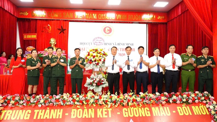 Đại hội đại biểu Hội Cựu chiến binh xã Bình Minh lần thứ VIII- Ảnh 6.