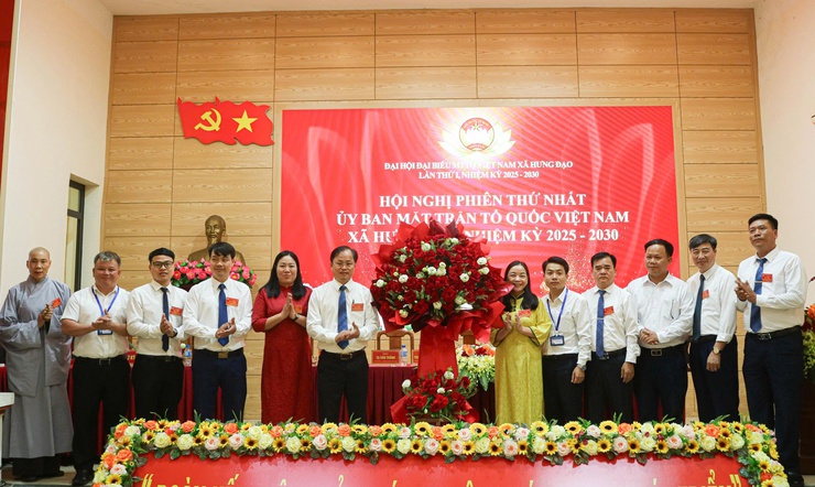 ĐẠI HỘI ĐẠI BIỂU MTTQ VIỆT NAM XÃ HƯNG ĐẠO LẦN THỨ I, NHIỆM KỲ 2025–2030: PHÁT HUY SỨC MẠNH ĐẠI ĐOÀN KẾT TOÀN DÂN- Ảnh 5.