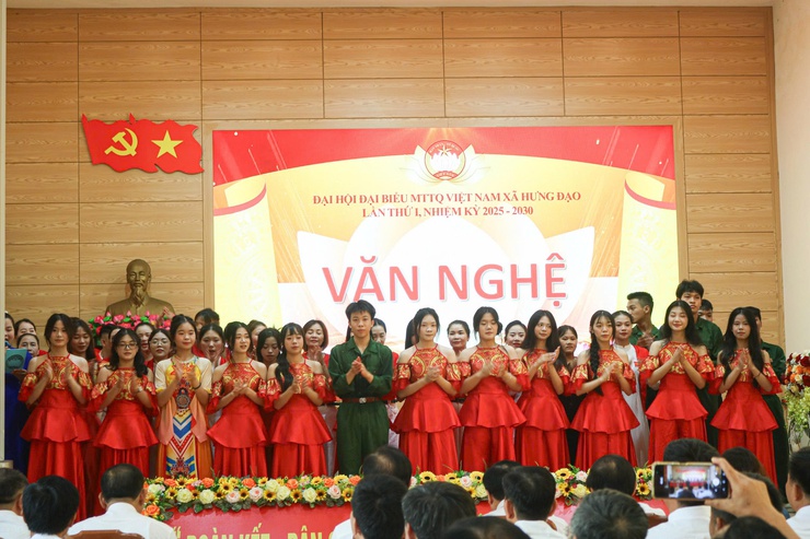 ĐẠI HỘI ĐẠI BIỂU MTTQ VIỆT NAM XÃ HƯNG ĐẠO LẦN THỨ I, NHIỆM KỲ 2025–2030: PHÁT HUY SỨC MẠNH ĐẠI ĐOÀN KẾT TOÀN DÂN- Ảnh 12.