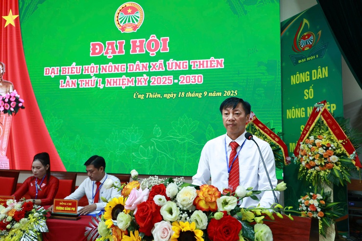 NÔNG DÂN SỐ, NÔNG NGHIỆP SẠCH, MÔI TRƯỜNG XANH THIẾT THỰC GẮN BÓ VỚI NÔNG DÂN XÃ ỨNG THIÊN- Ảnh 12.