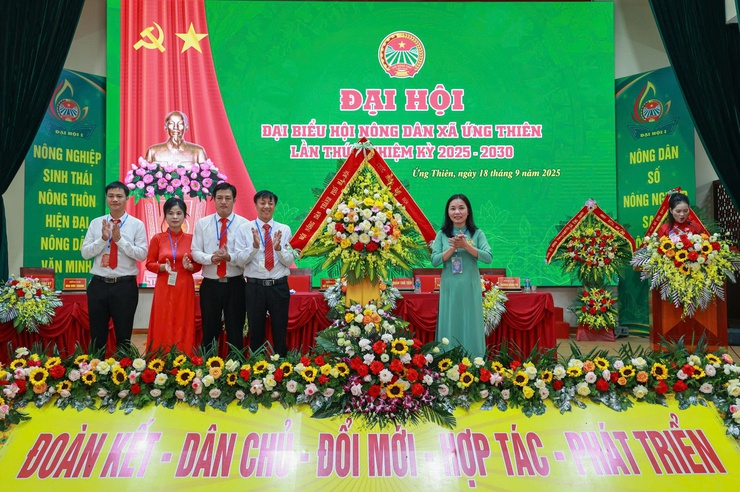 NÔNG DÂN SỐ, NÔNG NGHIỆP SẠCH, MÔI TRƯỜNG XANH THIẾT THỰC GẮN BÓ VỚI NÔNG DÂN XÃ ỨNG THIÊN- Ảnh 8.