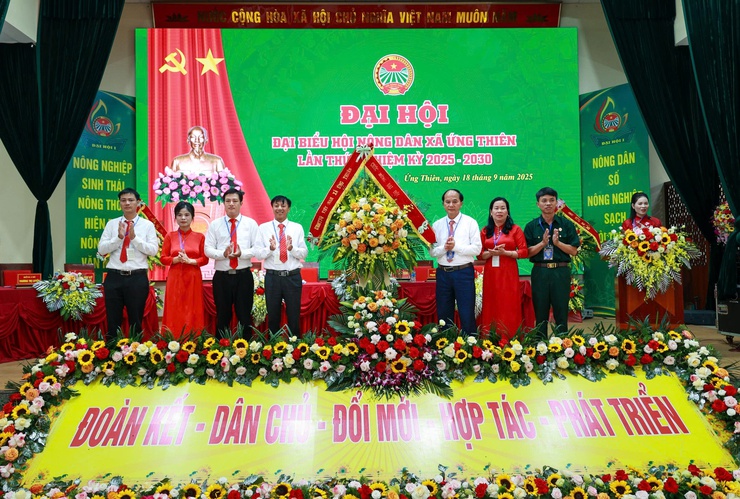 NÔNG DÂN SỐ, NÔNG NGHIỆP SẠCH, MÔI TRƯỜNG XANH THIẾT THỰC GẮN BÓ VỚI NÔNG DÂN XÃ ỨNG THIÊN- Ảnh 5.