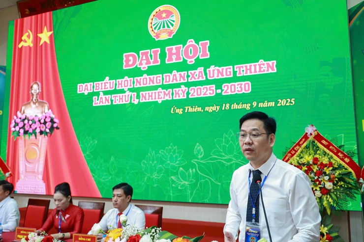 NÔNG DÂN SỐ, NÔNG NGHIỆP SẠCH, MÔI TRƯỜNG XANH THIẾT THỰC GẮN BÓ VỚI NÔNG DÂN XÃ ỨNG THIÊN- Ảnh 3.
