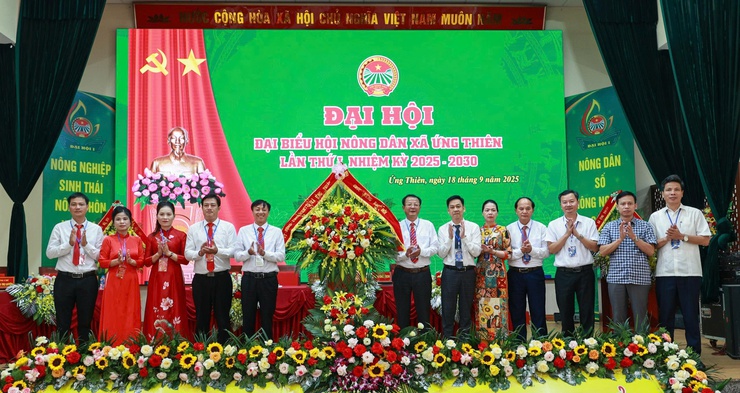 NÔNG DÂN SỐ, NÔNG NGHIỆP SẠCH, MÔI TRƯỜNG XANH THIẾT THỰC GẮN BÓ VỚI NÔNG DÂN XÃ ỨNG THIÊN- Ảnh 9.