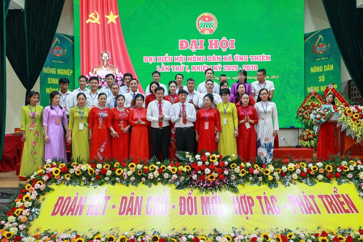 NÔNG DÂN SỐ, NÔNG NGHIỆP SẠCH, MÔI TRƯỜNG XANH THIẾT THỰC GẮN BÓ VỚI NÔNG DÂN XÃ ỨNG THIÊN- Ảnh 7.